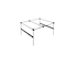 Rev-A-Shelf Steel, Silver, 15.88 in W, 9.75 in H, 19.25 in L, Silver RAS-LGFD-52 - alternate 1